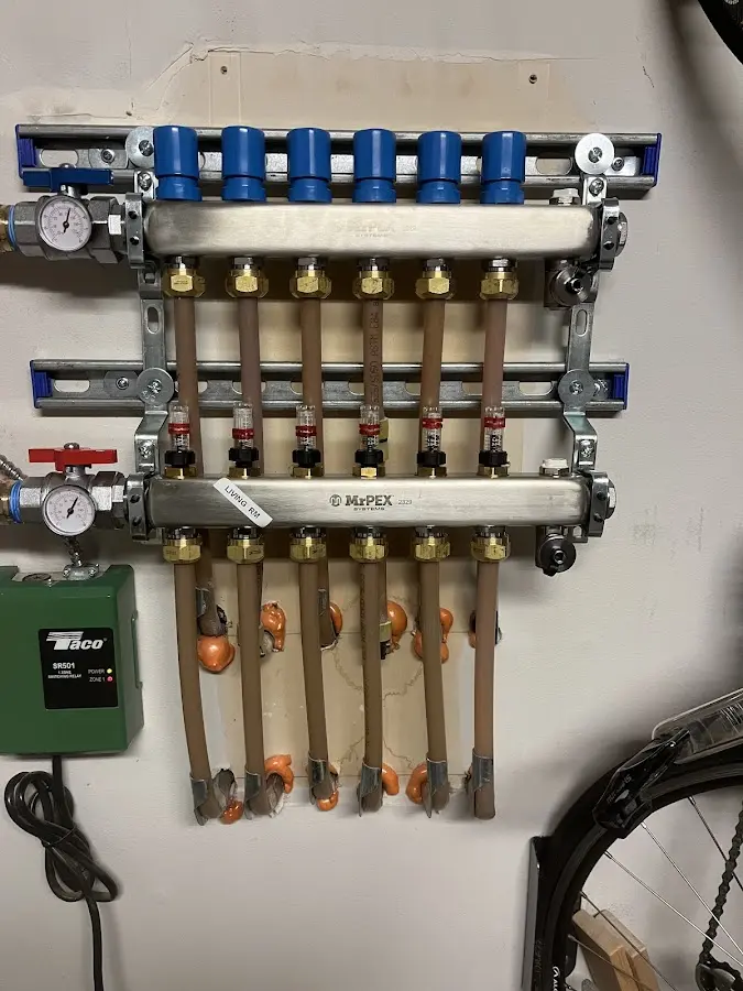 Plumber performing Water Heater Repair at a residential property in Washingtonville